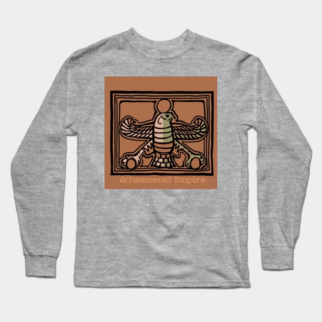 Achaemenid Empire Long Sleeve T-Shirt by JSnipe